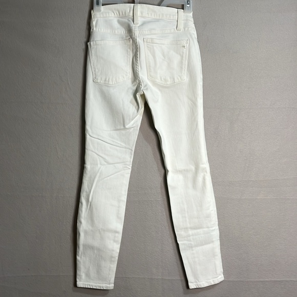 Madewell HIgh Rise Skinny Jeans‎ Womens Size 24S White - Picture 2 of 11